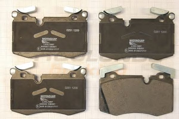 set placute frana,frana disc 2