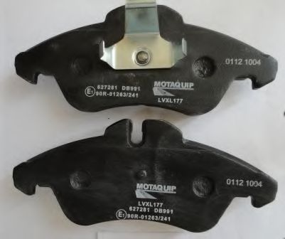 set placute frana,frana disc 2