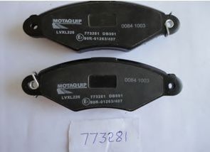 set placute frana,frana disc 2
