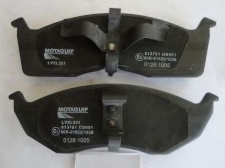 set placute frana,frana disc 2
