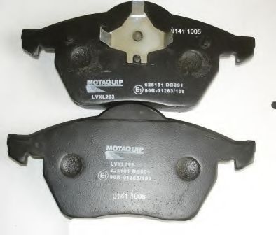 set placute frana,frana disc 2