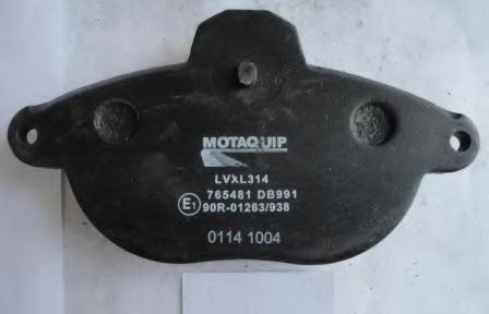 set placute frana,frana disc 2