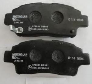set placute frana,frana disc 2