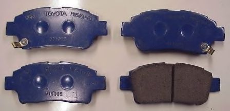 set placute frana,frana disc 3