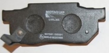 set placute frana,frana disc 2