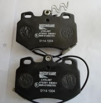 set placute frana,frana disc 2