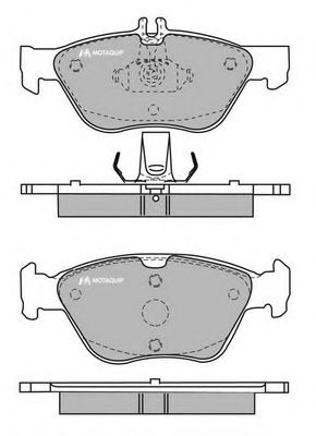 set placute frana,frana disc 2