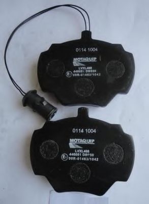 set placute frana,frana disc 2