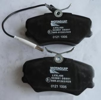 set placute frana,frana disc 2
