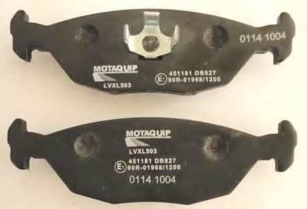 set placute frana,frana disc 2