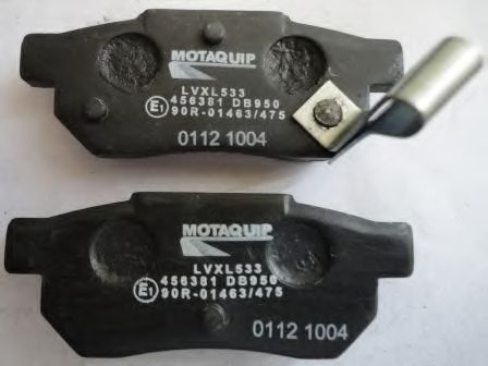 set placute frana,frana disc 2