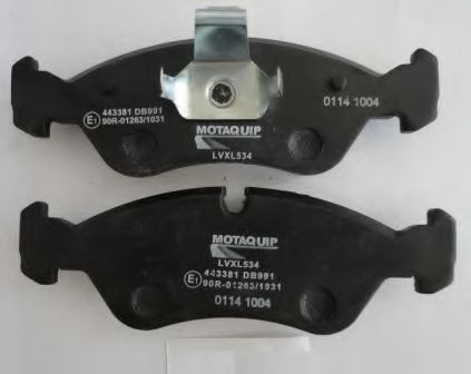 set placute frana,frana disc 2