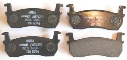 set placute frana,frana disc 2