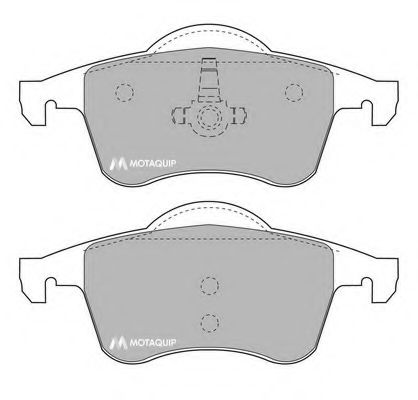 set placute frana,frana disc 2