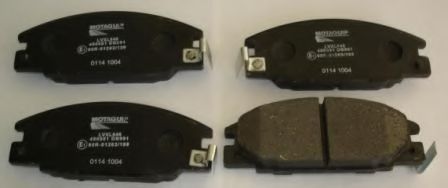 set placute frana,frana disc 2