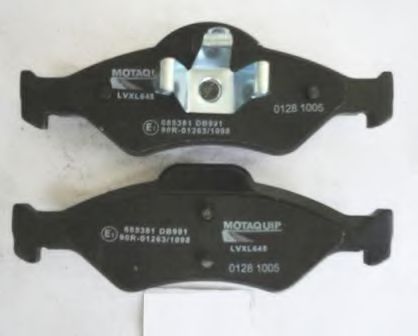 set placute frana,frana disc 2