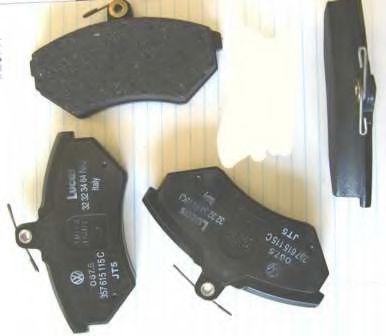 set placute frana,frana disc 2