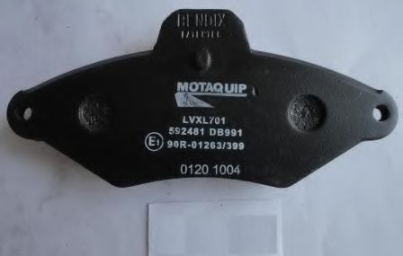 set placute frana,frana disc 2