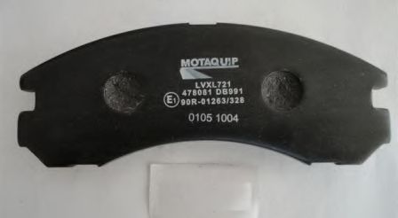 set placute frana,frana disc 2