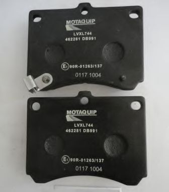 set placute frana,frana disc 2
