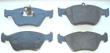 set placute frana,frana disc 2