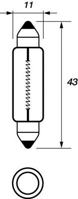 VBU265 Bec, lumini interioare MOTAQUIP 