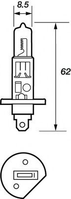 VBU448 Bec, far faza lunga MOTAQUIP 