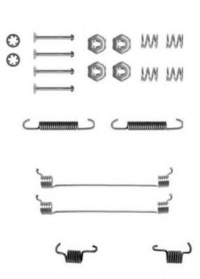 Set accesorii, sabot de frana