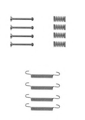 VMK655 Set accesorii, sabot de frana MOTAQUIP 