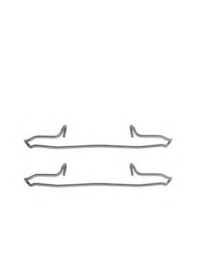 VMK701 Set accesorii, placute frana MOTAQUIP 