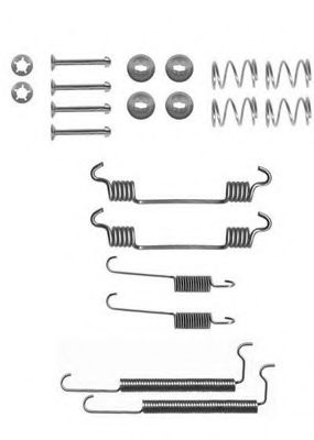 Set accesorii, sabot de frana