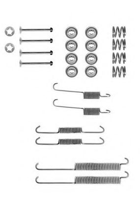 Set accesorii, sabot de frana