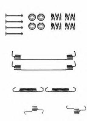 Set accesorii, sabot de frana