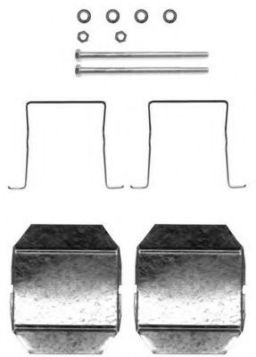 Set accesorii, placute frana