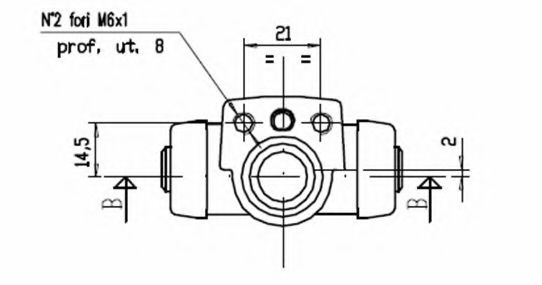 Cilindru receptor frana 2