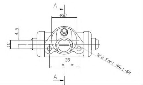 Cilindru receptor frana 2