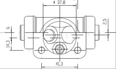 Cilindru receptor frana