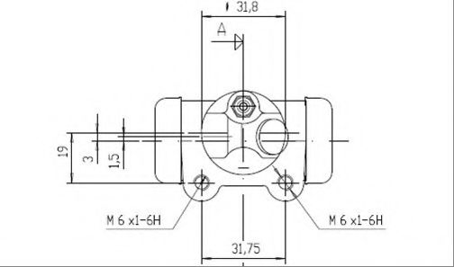 Cilindru receptor frana