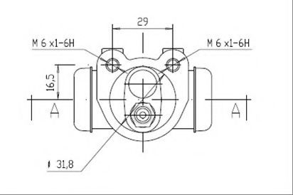 Cilindru receptor frana