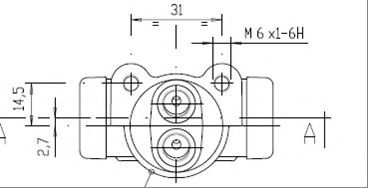 Cilindru receptor frana 2