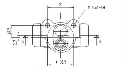 Cilindru receptor frana
