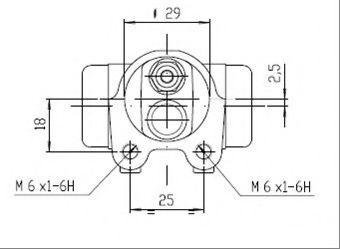 Cilindru receptor frana