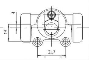 Cilindru receptor frana