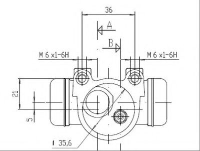 Cilindru receptor frana