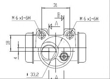 Cilindru receptor frana