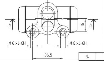 Cilindru receptor frana