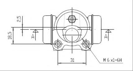 Cilindru receptor frana 2