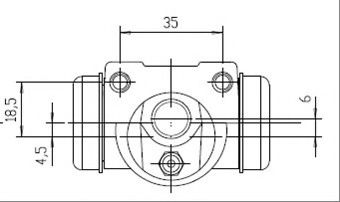 Cilindru receptor frana