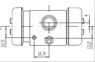 Cilindru receptor frana