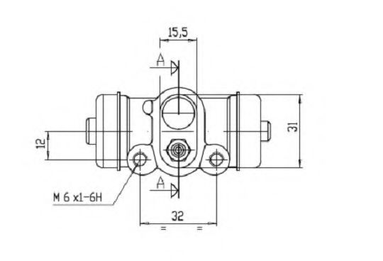 Cilindru receptor frana